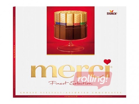 Šokolādes izlase Merci Finest Selection, 250g