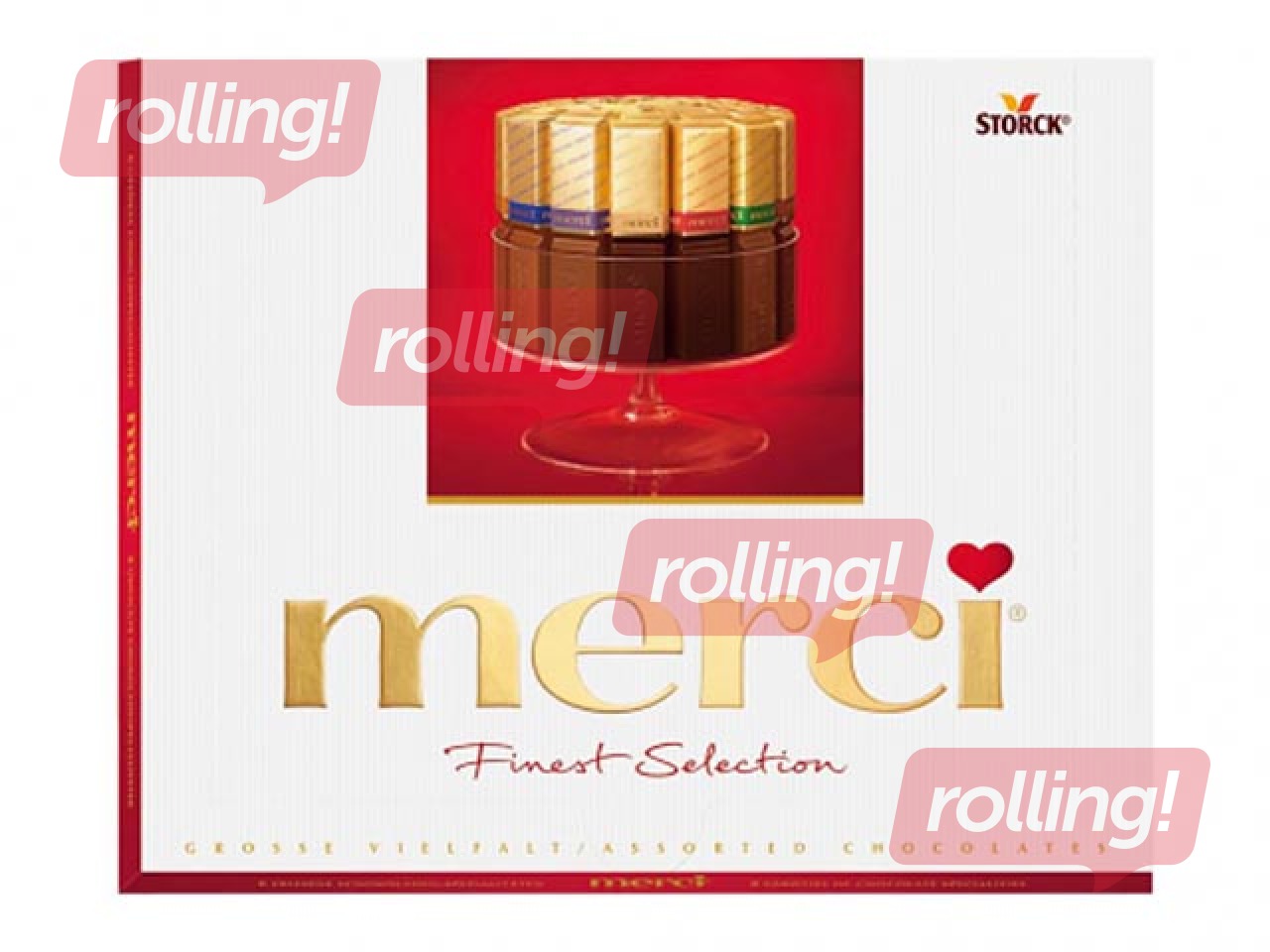 Šokolādes izlase Merci Finest Selection, 250g