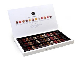 Šokolādes trifeļu kolekcija Pure Chocolate Latvju Raksti 20, 160g