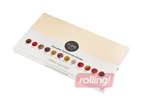 Šokolādes trifeļu kolekcija Pure Chocolate Latvju Raksti 72, 600g