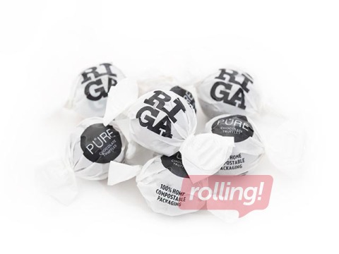 Milk chocolate truffles Pure Chocolate with blueberry yogurt cream filling Riga, 1 kg