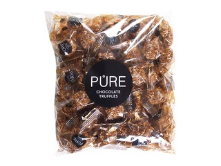 Piena šok. trifeles Pure Chocolate ar tiramisu krēma pild. un kafijas kraukšķa dekoru, 600g