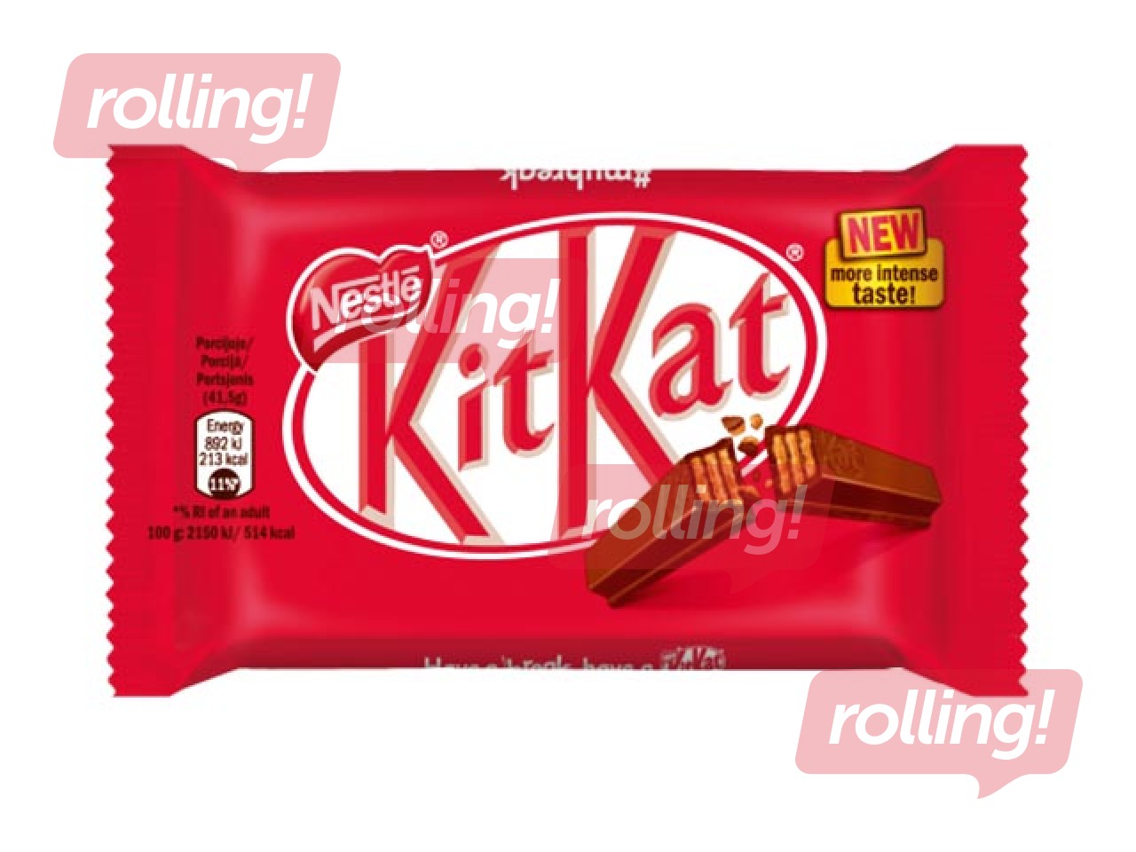 Šokolādes batoniņš Kit Kat Four Fingers, 41,5g