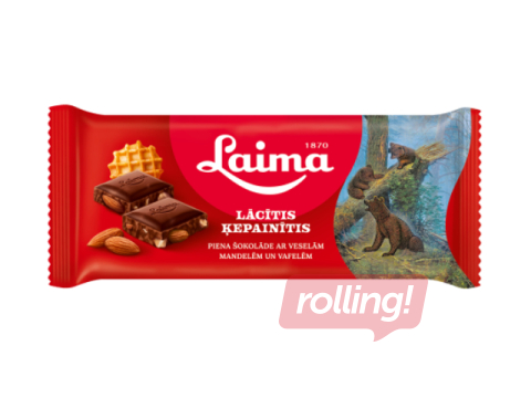 Šokolāde Laima Lācītis Ķepainītis, piena, 90g