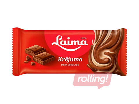 Šokolāde Laima, Krējuma, 90g