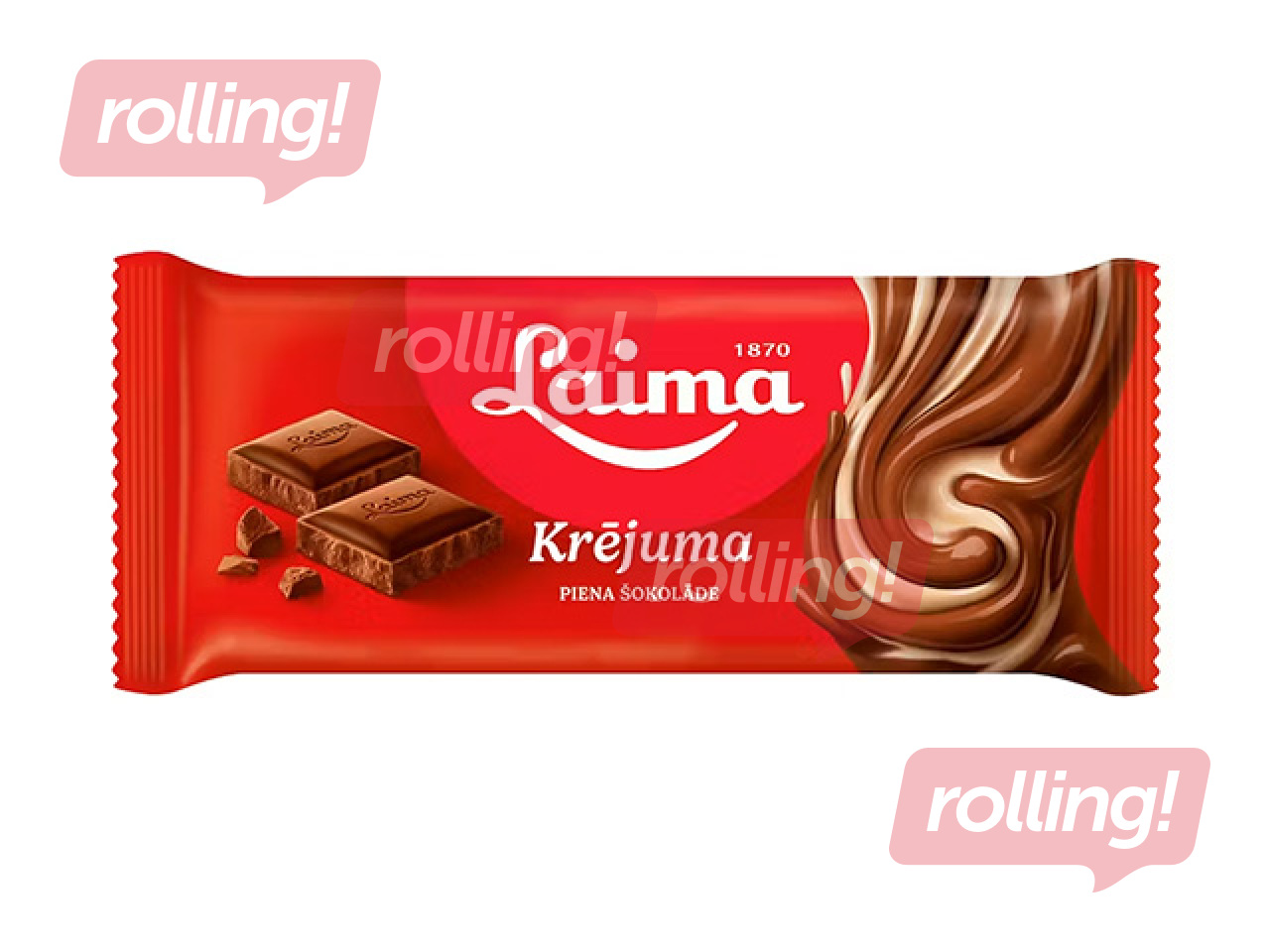 Šokolāde Laima, Krējuma, 90g