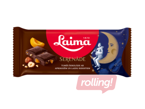 Šokolāde Serenāde, Laima, tumšā, 90g