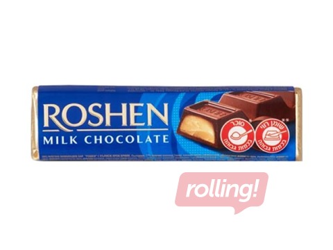 Šokolāde Roshen, piena ar krēm brulē pildījumu, 43g