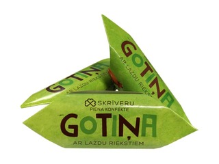 Konfektes Gotiņa Skrīveru ar lazdu riekstiem, 1 kg