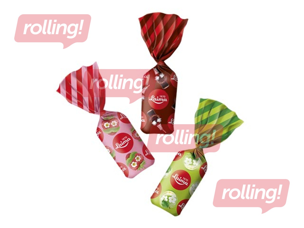 Selection of Chewing Candies, Laima, 1kg