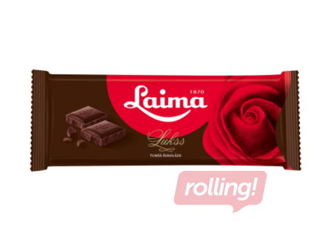 Šokolāde Laima Lukss, tumšā, 190g