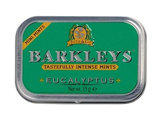 Dražejas Barkleys, eikalipts, 15g