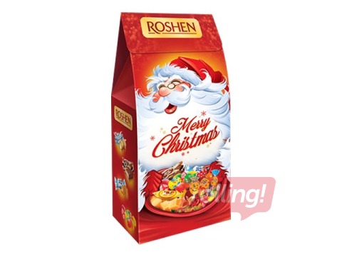 Рождественские конфеты в ассортименте Roshen, Подарок Санты, 160г
