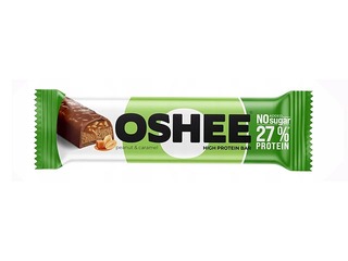 Batoniņš Oshee, proteīna, ar zemesriekstu-karameļu garšu, 49g