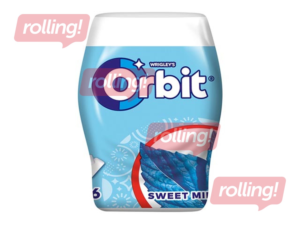 Košļājamā gumija Orbit, Sweetmint, 46 gab.