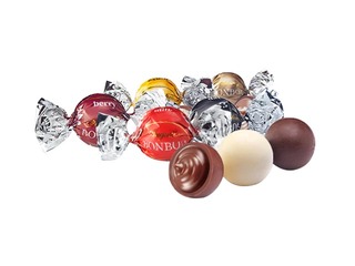 Ассорти шоколадных конфет тёмный, молочный, ореховый, 1кг