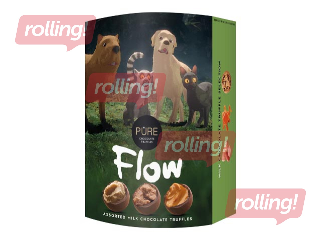 Piena šokolādes trifeļu izlase Pure Chocolate Straume, 108g