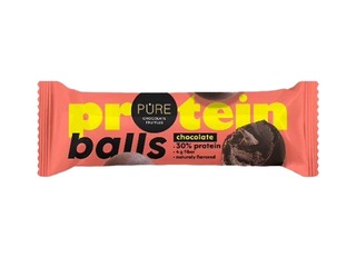 Chocolate truffles with protein chocolate cream filling, Pure Chocolate, 40g