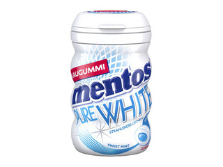 Жевательная резинка, Mentos, Pure White, со вкусом мяты, 70г