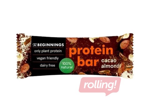 Batoniņš The Beginnings, proteīna, ar kakao garšu, 40g 