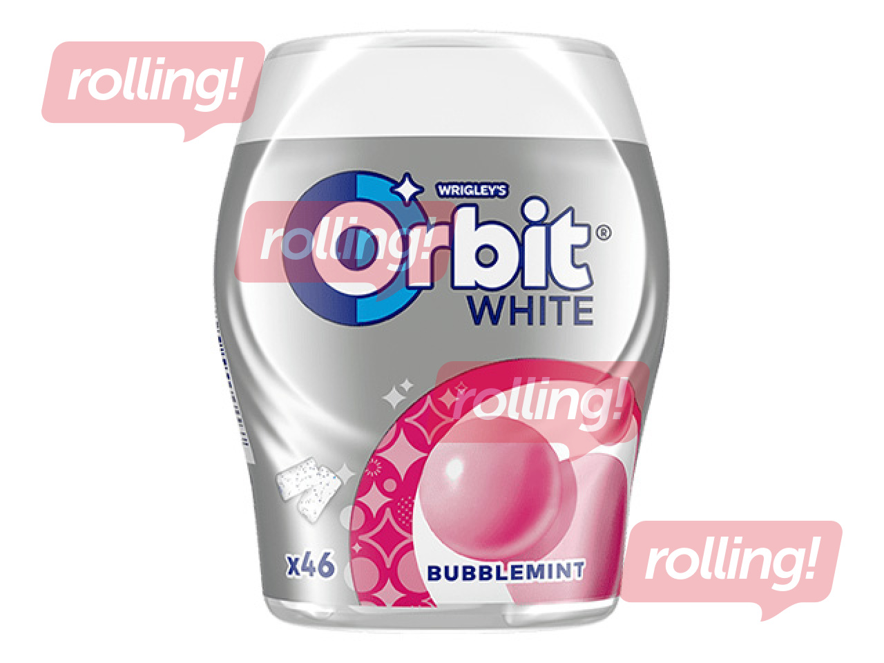 Närimiskumm Orbit Bubblemint, 46 tk