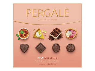Ассорти молочного шоколада Pergale, Desserts, 113г