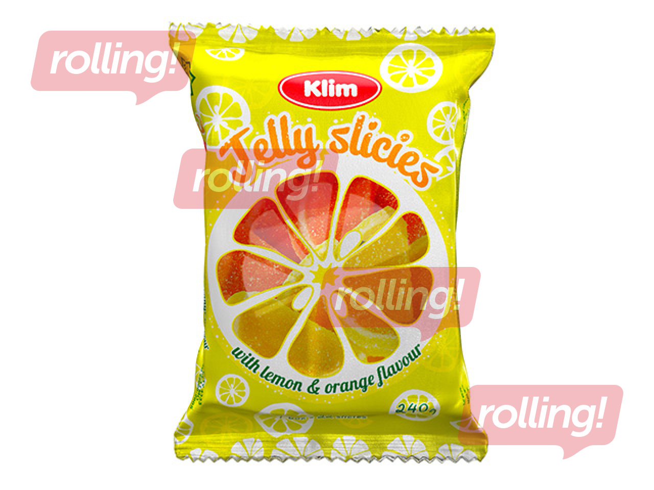 Marmelāde Klim daiviņās ar citronu un apelsīnu garšu, 240g