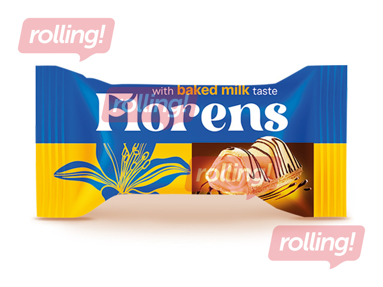 Candies Florens, with boiled milk flavor, 2.2 g