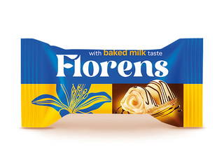Konfektes Florens, ar karsēta piena garšu, 2.2kg