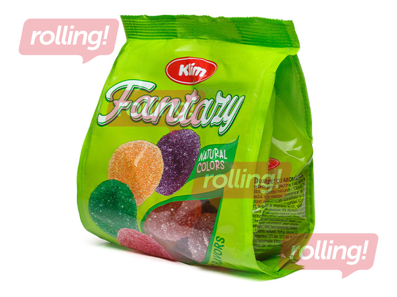 Marmelādes konfektes Fantasy, ar augļu garšu, 250g