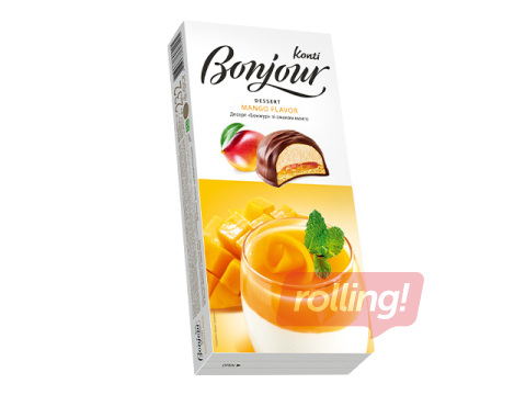 Konfektes Bonjour Konti, ar mango garšu, 232g