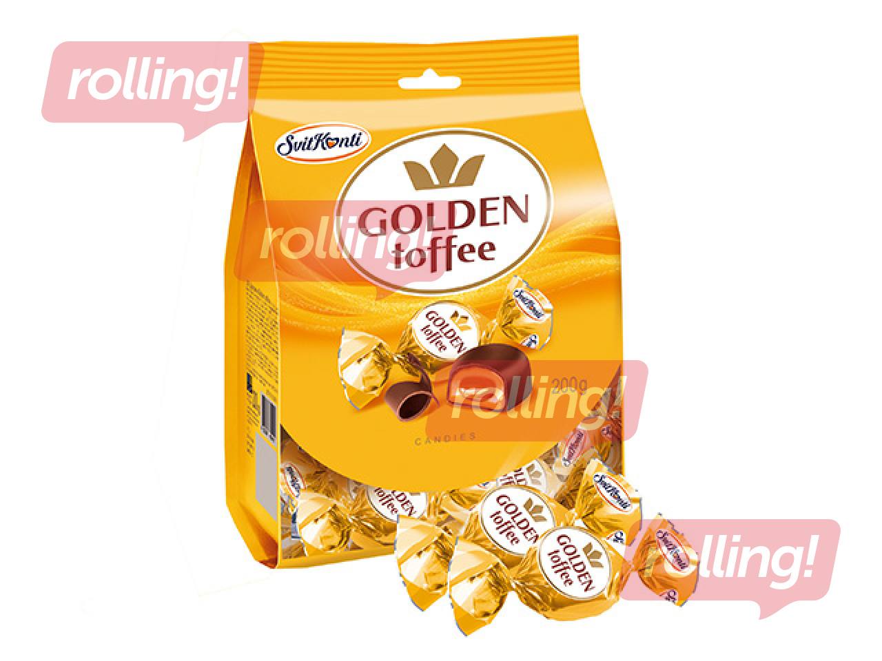 Konfektes Konti, Golden Lily, 200g