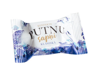 Konfektes Putnu sapņi ar vaniļas garšu šokolādes glazūrā  2,2kg