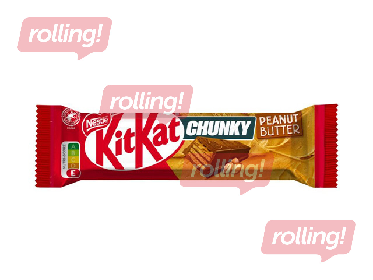 Šokolādes batoniņš Kit Kat, Chunky, Peanut Butter, 42g