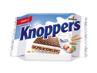 Wafer Bar Knoppers with Chocolate, 25g