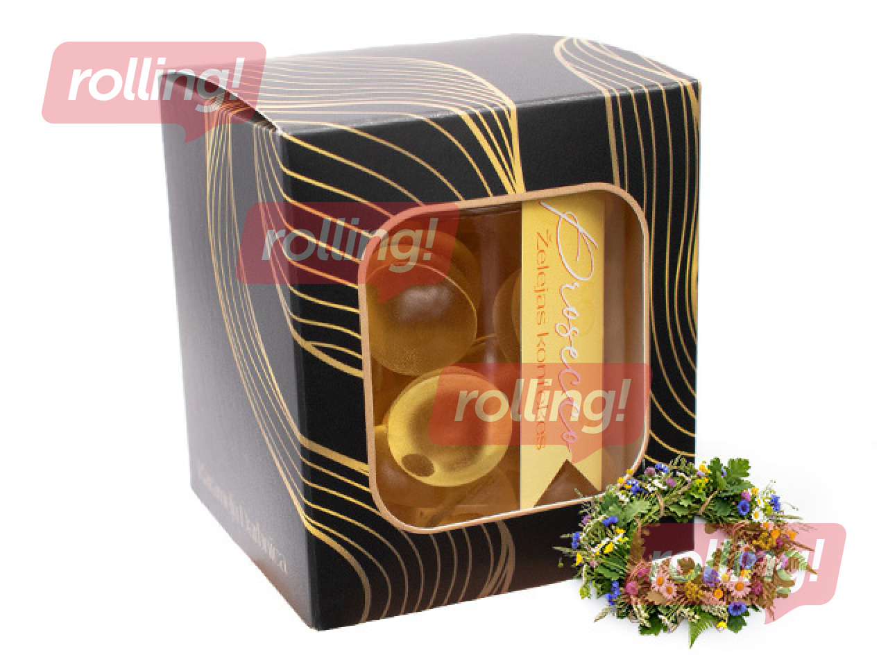 Želejas konfektes Karameļu darbnīca, Prosecco, 200g +Līgo dāvana!