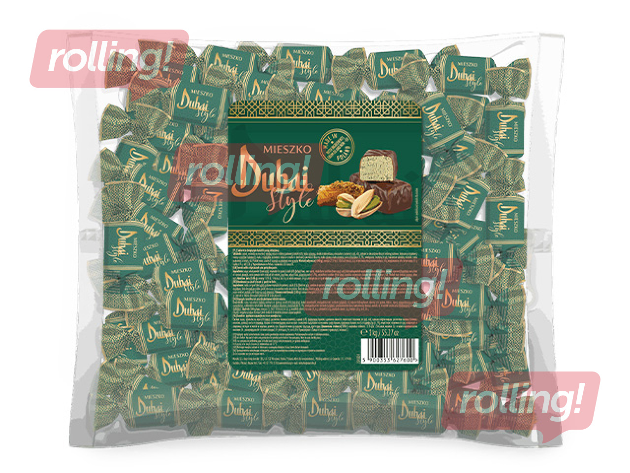Konfektes Mieszko, Dubai Style ar pistāciju garšu, 1kg