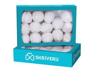 Zefīrs Skrīveru Saldumi ar vaniļas garšu, 800g