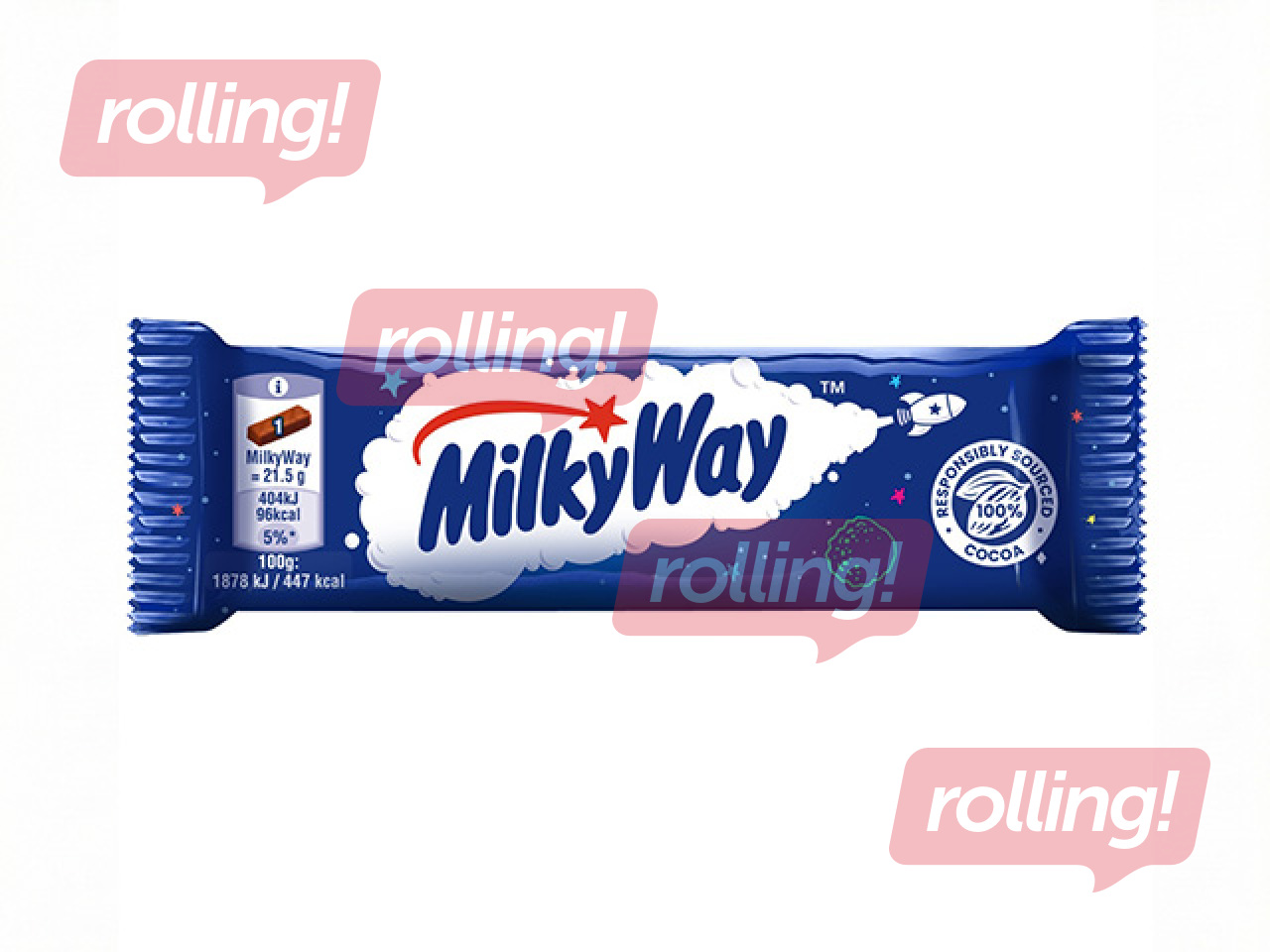 Batoniņš MilkyWay, 21.5g