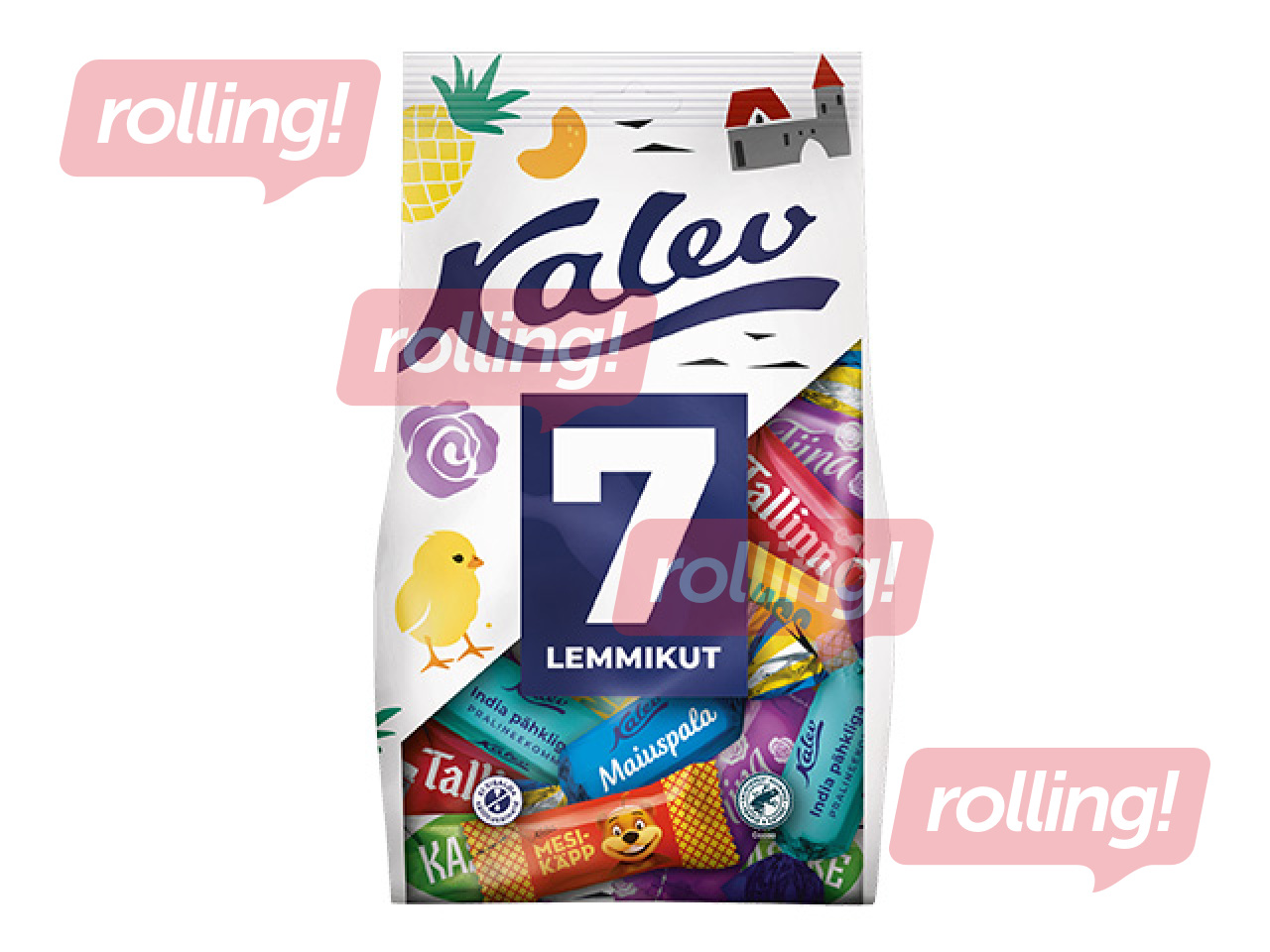 Kommisegu Kalev, 7 Lemmikut, 500g