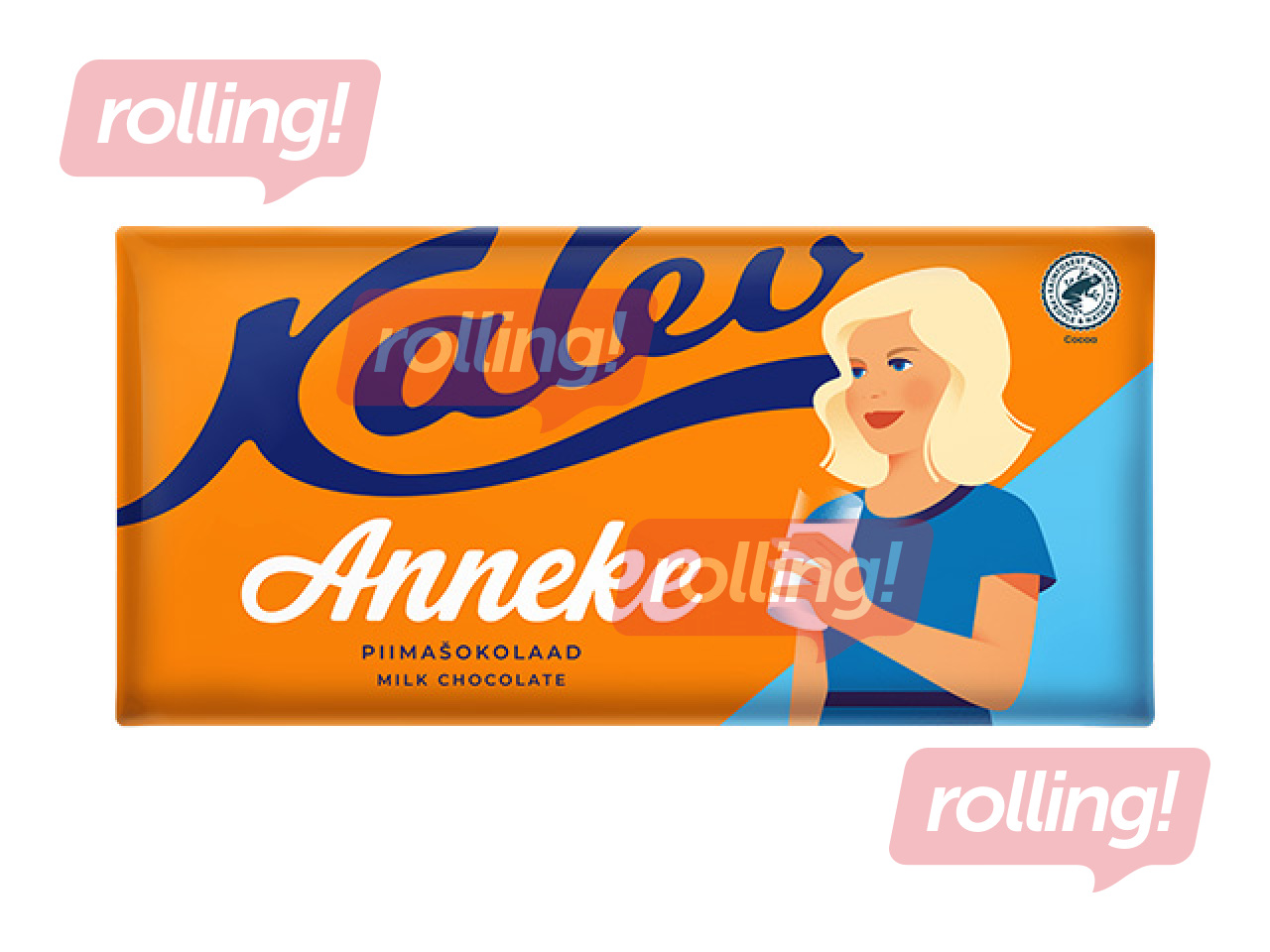 Šokolāde Kalev, Anneke, piena, 270g