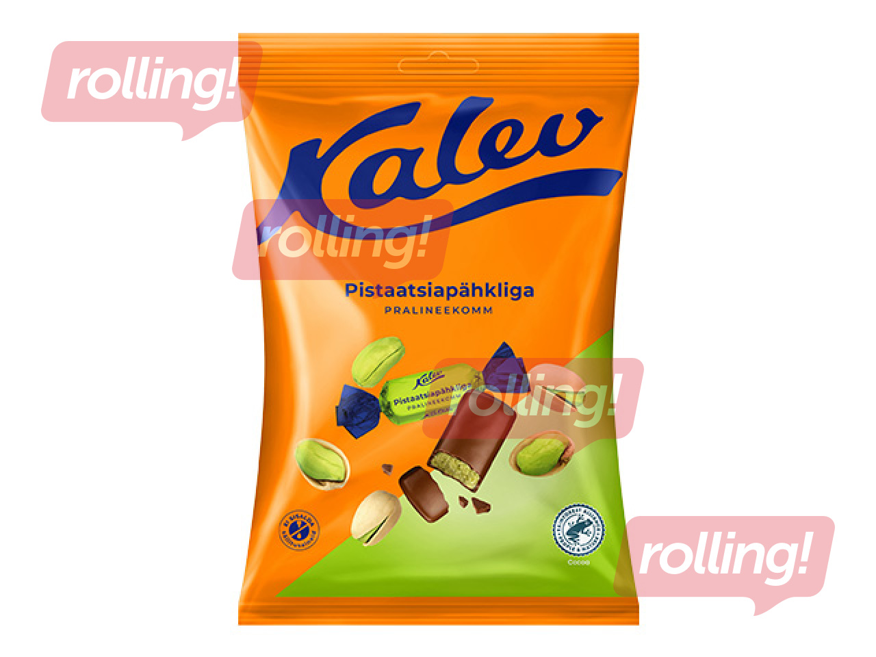 Konfektes Kalev, pralinē konfektes ar pistācijām, 175g
