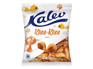 Konfektes Kalev, Kiss-Kiss, īriss, 150g