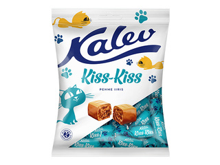 Konfektes Kalev, Kiss-Kiss, mīkstais īriss, 150g