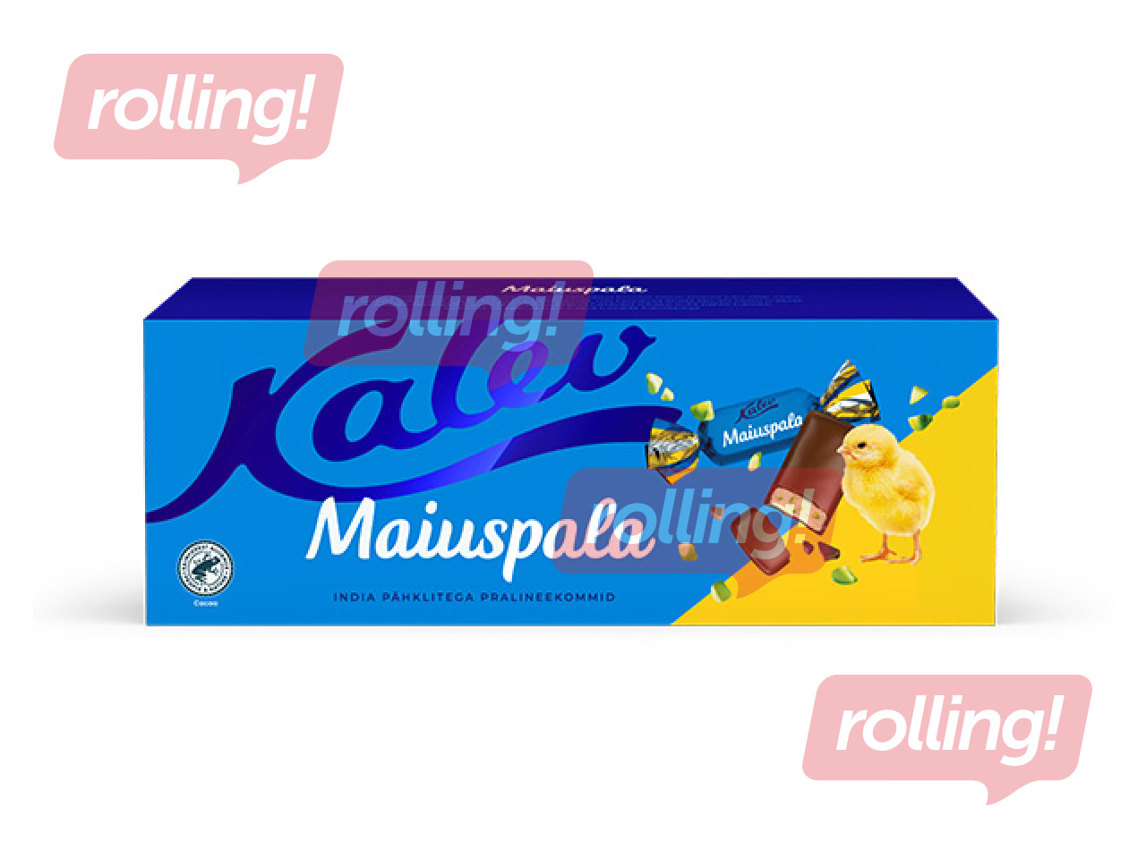 Konfektes Kalev, Maiuspala, pralinē konfektes, 350g