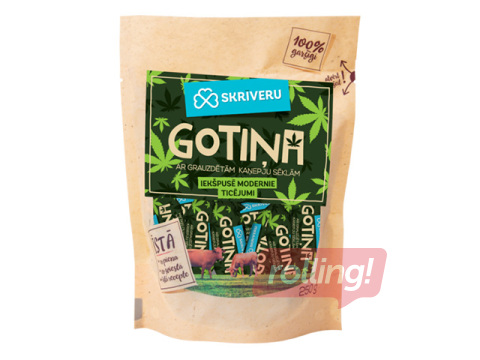Konfektes Skrīveru Gotiņa ar kaņepju sēklām, 250g