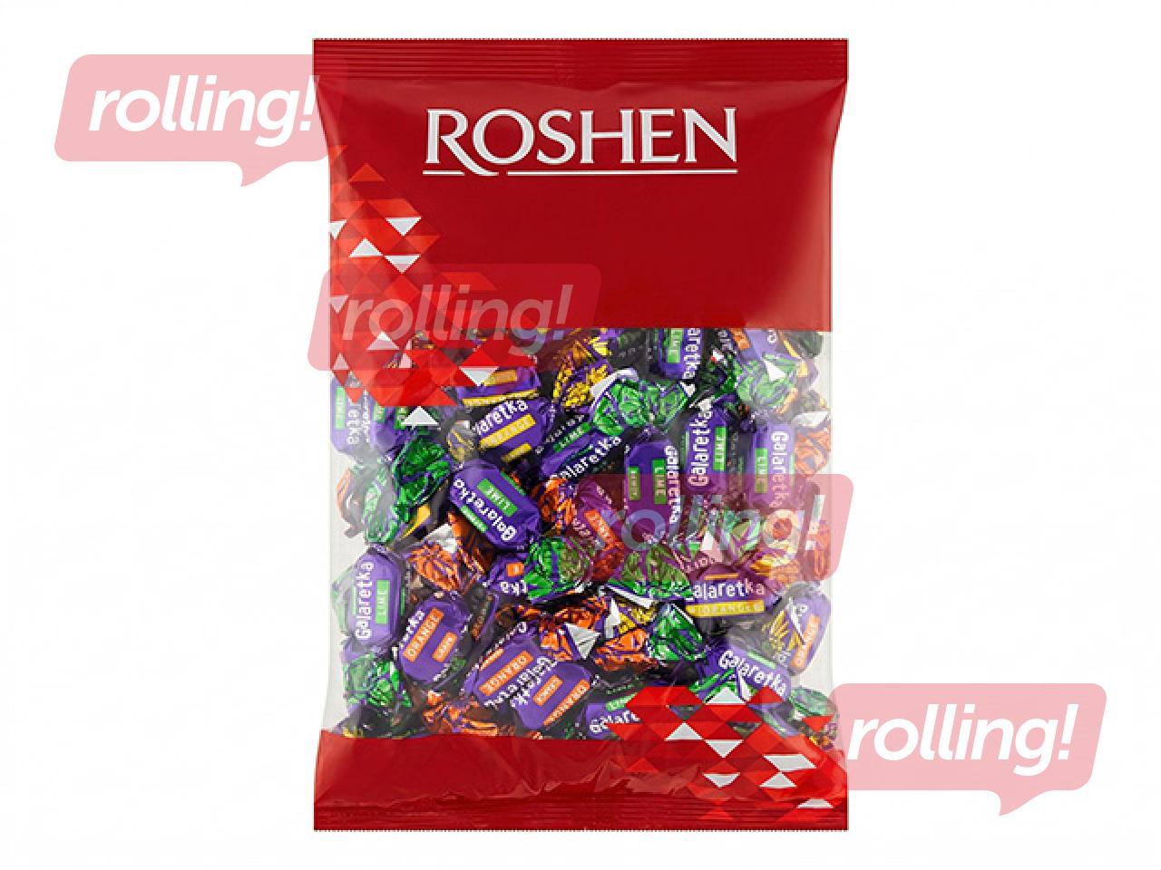 Конфеты Roshen Galaretka, мармелад в шоколаде, 1kg