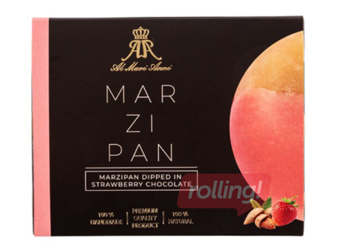 Marcipāns šokolādē Al Mari Anni, ar zemeņu garšu, 150g