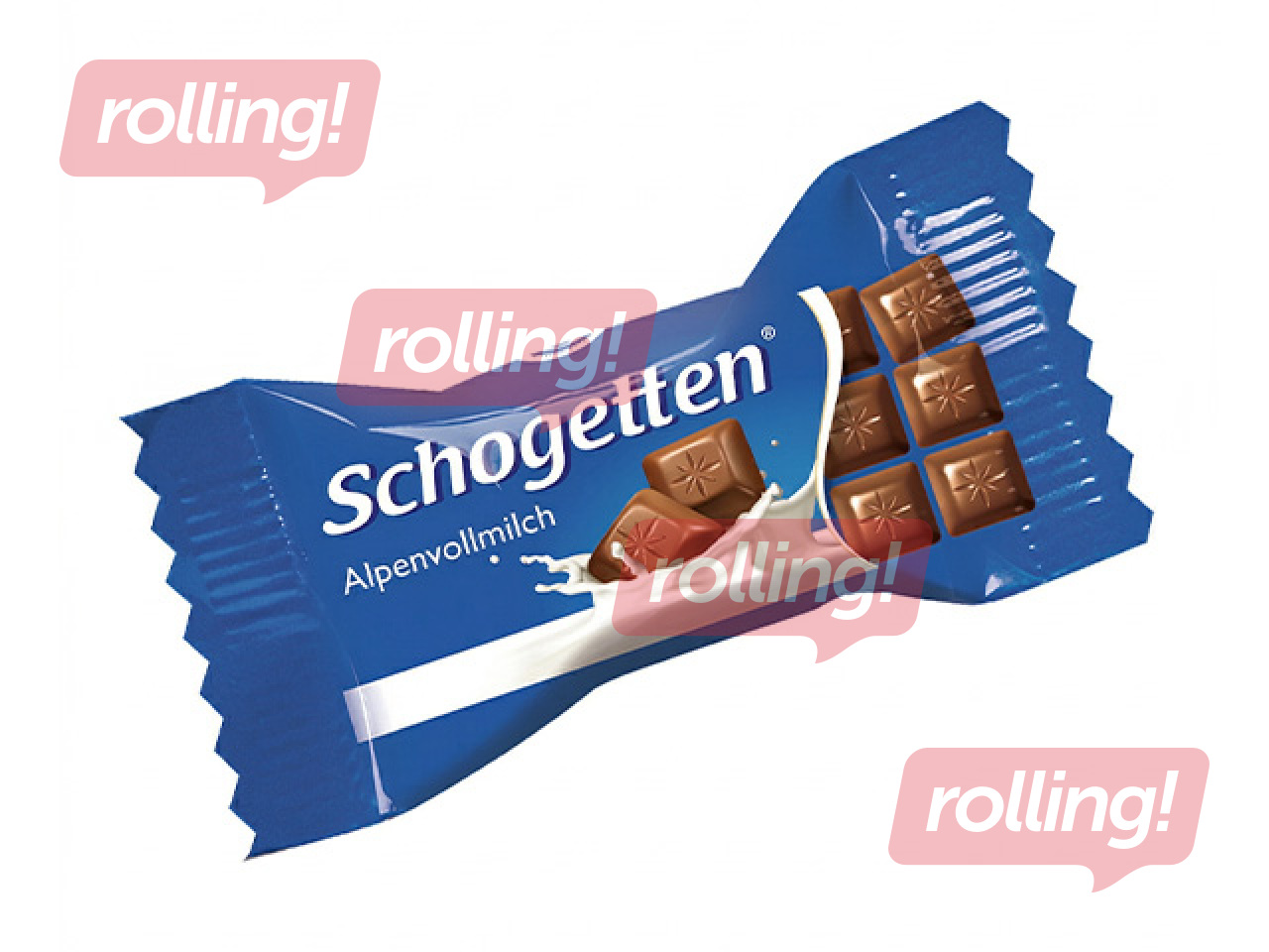 Chocolates Schogetten Milk Single, 1.8kg