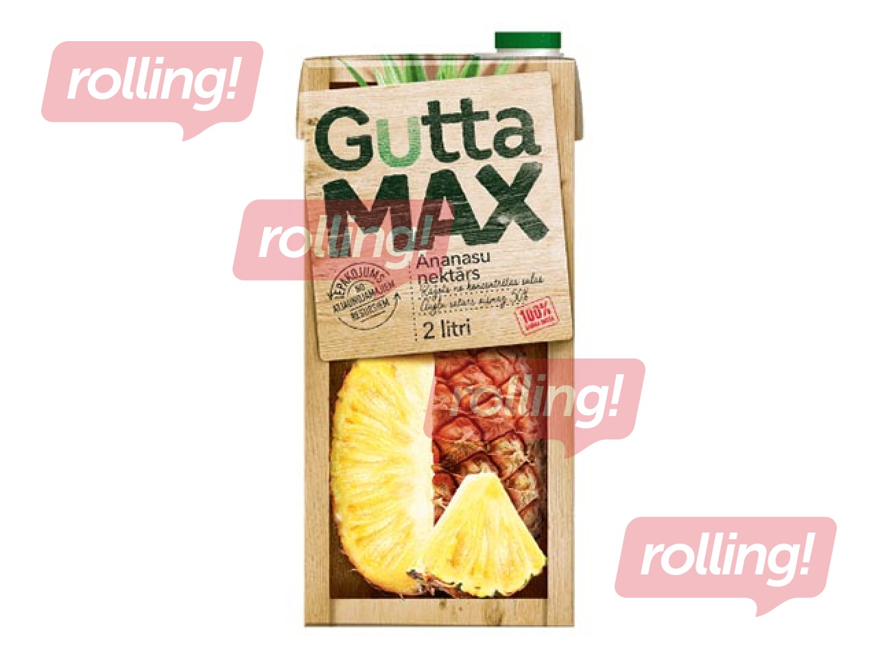 Nektārs Gutta Max ananāsu, 2l